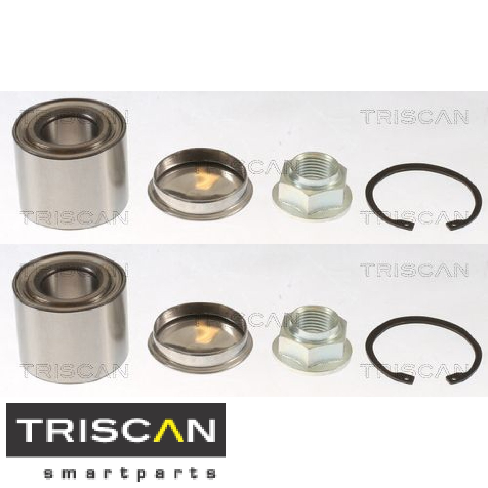 2x Radlagersatz TRISCAN 853010293 2 Radlager Satz links rechts Hinterachse