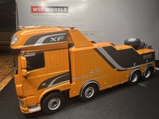 WSI 02-1736 TRUCK MODEL, 1:50 DAF XF SUPER SPACE CAB 8x4 WRECKER IN ORANGE. MIB
