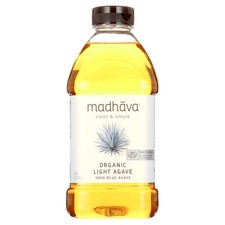 Organic Light Agave, 100 Blue Agave Sweetener Sugar Substitute, 46 oz Bottle