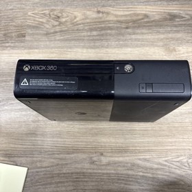 Microsoft Xbox 360 E Console Only Black System Tested & Working NO HARDDRIVE #1