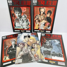 True Blood IDW Comic #1-4 CVR RE Australian Retailer Editions plus #1 Cover B