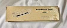 Vintage Weems Paraline Plotter With Manual In Box Model 1