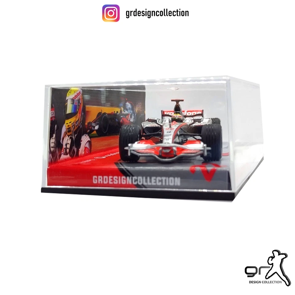 Lewis Hamilton - McLaren MP423 - F1 Winner Australian GP 2008 / Minichamps  1:43 - Immagine 4 di 4