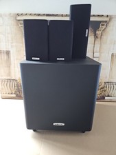 Polk Audio RM705 5.1 Home Theater Subwoofer & Speakers &ndash; Good Condition-Read