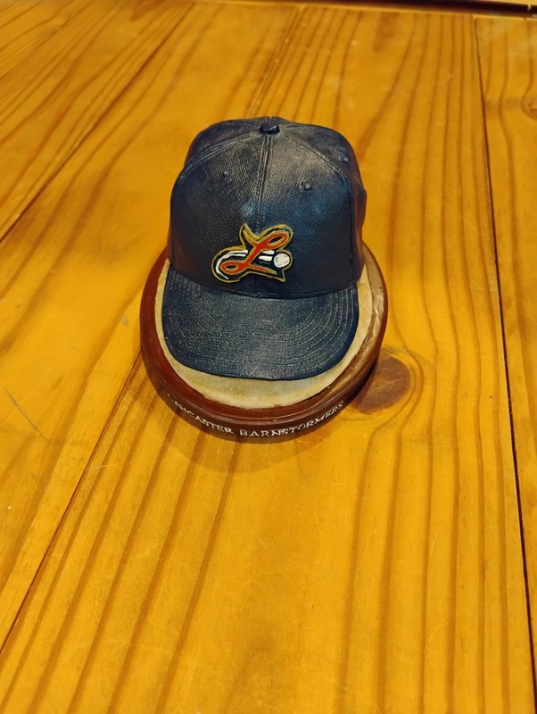 Lancaster Stormers Baseball Cap Figurine Appointmently 5 1/2" (237)
