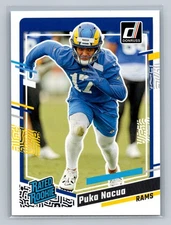 Puka Nacua 2023 Donruss #357 Rookie Los Angeles Rams