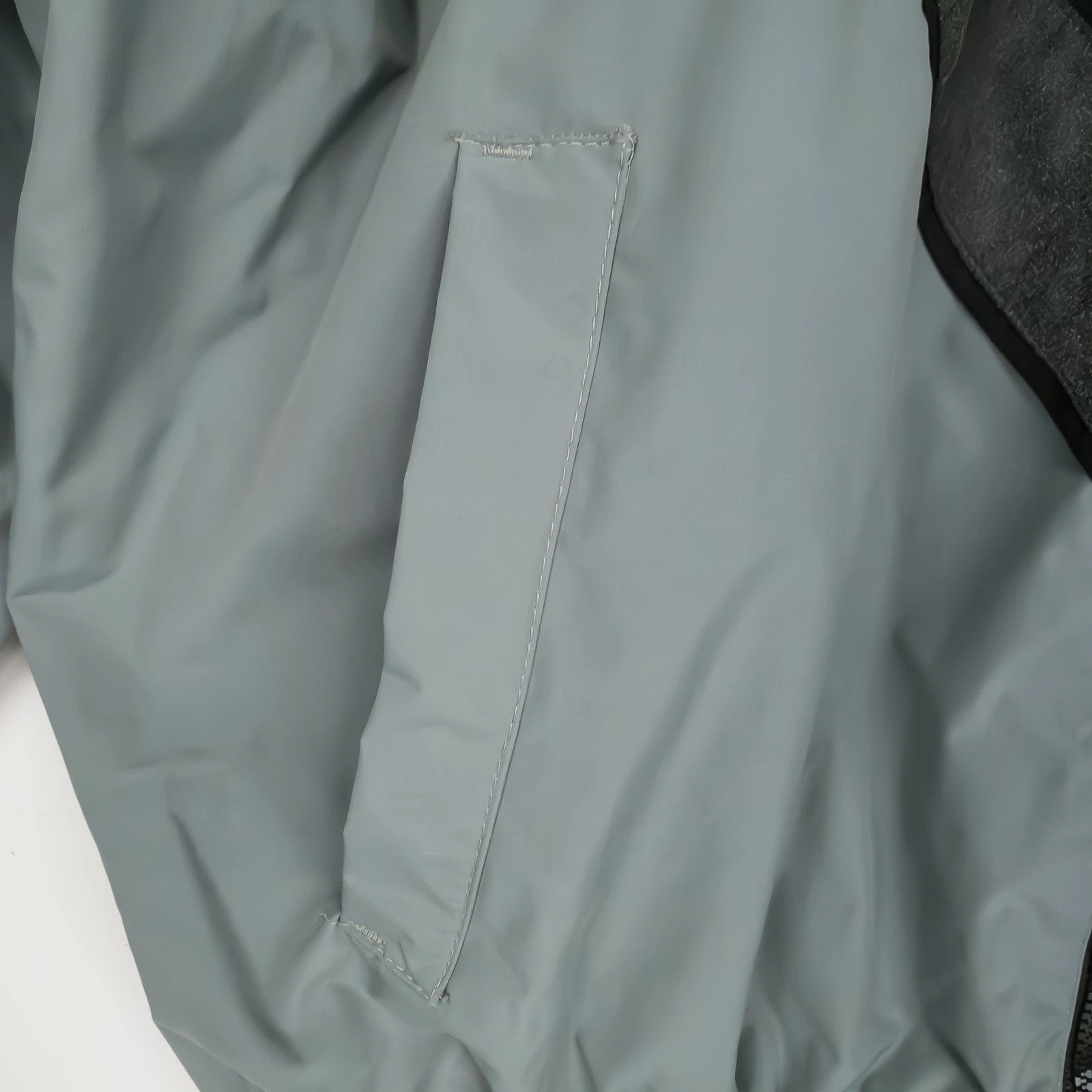 UNICOR IPFU Jacket Army Mens Medium Regular Grey Reflective Windbreaker Nylon image 7
