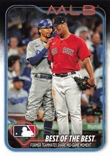 Best Of The Best (Mookie Betts / Rafael Devers) 2024 Topps 424 Baseball Card
