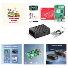 Advanced Raspberry Pi 5 Board Kit: 8GB RAM, USB Bluetooth for Smart Projects