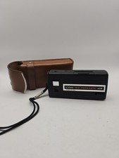 Vintage 1970s Kodak Tele Instamatic 608 Black Film Camera w/Case Untested