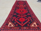 Amazing Hand Knotted Vintage Tribal Hamidoun Wool Area Runner Rug 10 x 3 Ft — photo 3