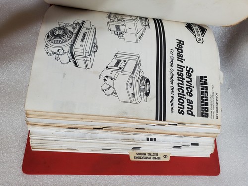Manual de servicio y piezas vintage OEM Briggs & Stratton, manual de reparación, manual de taller - Imagen 11 de 17