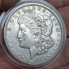 1921-D USA Silver Morgan Dollar Delphi Mint