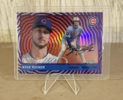 Kyle Tucker Vibrations Refractor /250 2025 Topps Chrome Platinum #91 Cubs