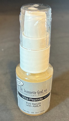 Dr. Jeannette Graf Vita Peptide Eye Serum with AMLA  .5 fl oz NEW SEALED
