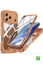 Frosted Magnetic Case Shockproof Hybrid Cover For iPhone 17 Pro Max  BRAND NEW