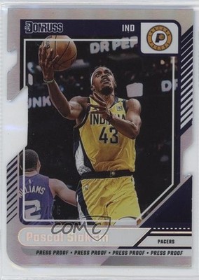 2024-25 Panini Donruss Press Proof Silver Die-Cut 22/75 Pascal Siakam #99 he0