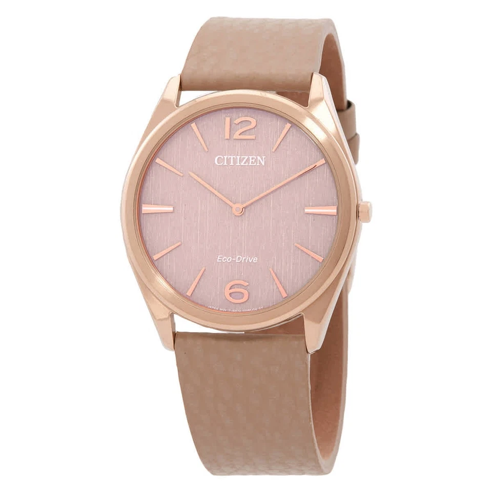 Reloj Citizen Suratto Eco-Drive Unisex Esfera Rosa AR3123-00X