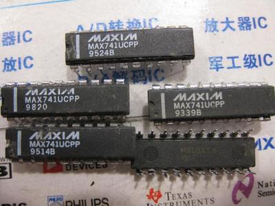 1X MAX741UCPP Pin-Programmed, Low-Voltage, Current-Mode SMPS Controller MAX741