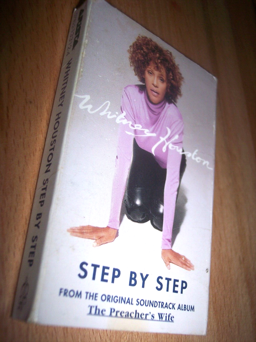 1997 Whitney Houston Step By Step Cassette Single | eBay