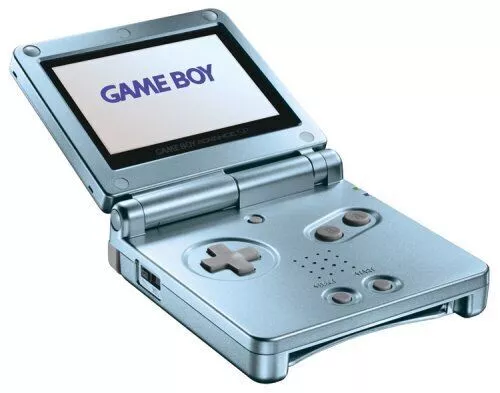 Nintendo Game Boy Advance SP Handheld Console - Pearl Blue