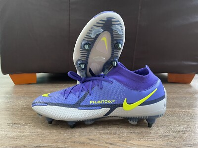 Nike Phantom GT2 Elite DF SG Pro Soccer Cleats Sapphire Volt Sz 13
