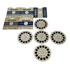 Vintage View Master Reels Of California 201-219-221-223-284 Sawyer's Lot of 5