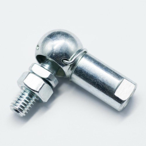 Joint Sphérique (rotule) M8 Filetage à Gauche - Acier Zingué, Norme DIN 71802, Diamètre Sphère 13 Mm - 1 Pièce