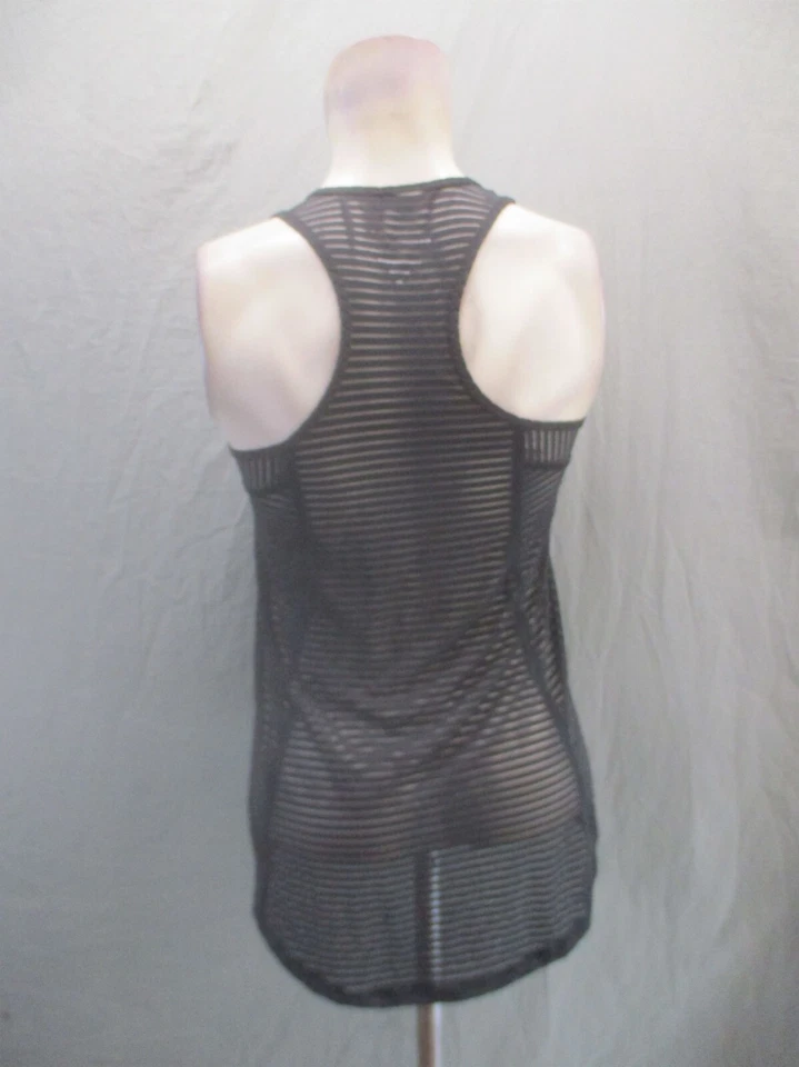 Top deportivo transparente MARIKA TEK DRY-WIK talla M para mujer negro ligero espalda deportiva 924 Foto 4 de 4