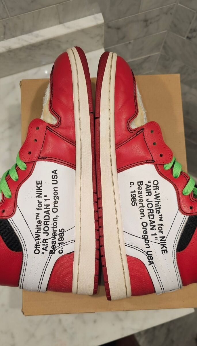 Jordan 1 Retro High OG x OFF-WHITE Chicago 2017 Size 10.5 Jordan 1 Retro High OG x OFF-WHITE Chicago 2017 Size 10.5