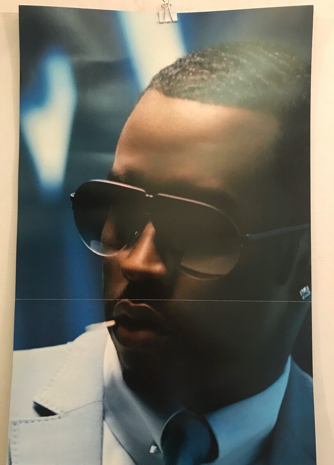 P. DIDDY Press Play Promo 17 x 19 Poster Hip Hop Rap Puff Daddy BAD BOY  Puffy