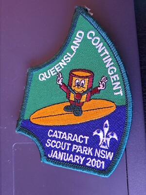 AJ2001 Jamboree Queensland Contingent Scout Badge