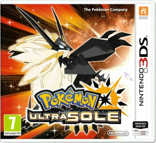 Pokémon UltraSole (Nintendo 3DS, 2017)