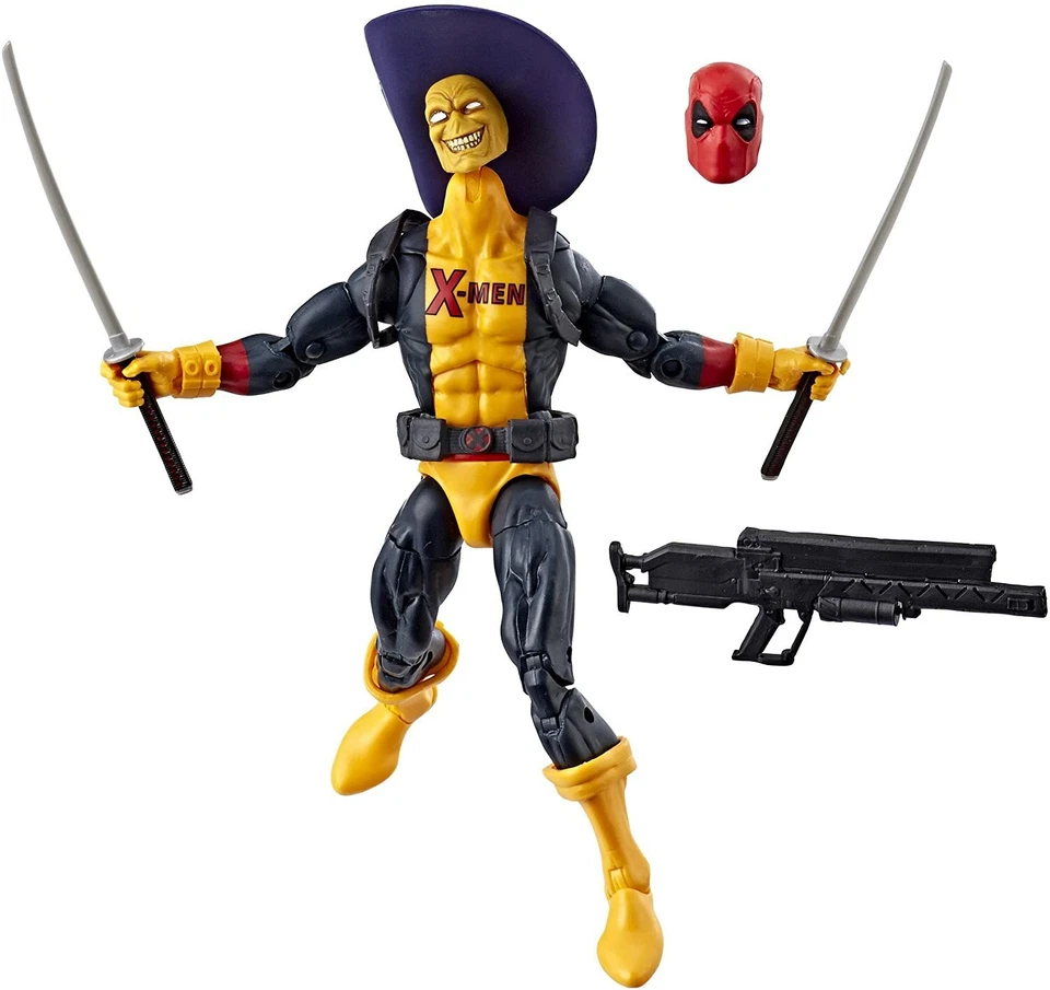 ¡ÚLTIMO! Hasbro X-MEN Marvel Legends Series 6" DEADPOOL CON SOMBRERO AF SAURON BAF Foto 3 de 4