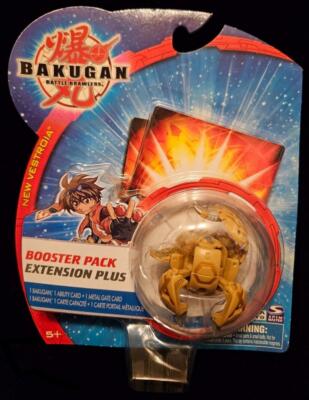 Bakugan Series New Vestroia Extension Plus Booster Pack Fencer (Tan) NOC