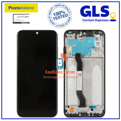 Custodia Libro Con Stand E Porta Carte Per Xiaomi Redmi Note 8 (6.3") - Morbida In Silicone E Pelle Fucsia - 2