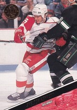 1993-94 Leaf #246 Sheldon Kennedy- Detroit + (Yes 4 Free Mystery Cards)