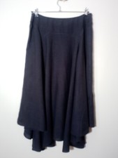 JOYCE RIDINGS (VINTAGE) PURE WOOL UNLINED SKIRT UKSIZE 14