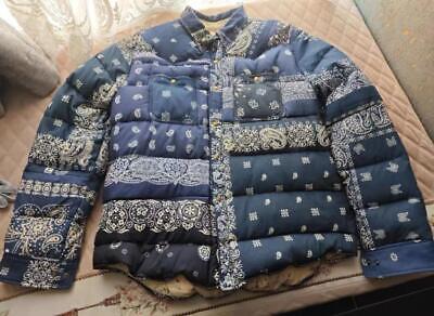 Visvim Kerchief Down Jacket I.C.T. Limited Bandana Patchwork Size-4 L | eBay