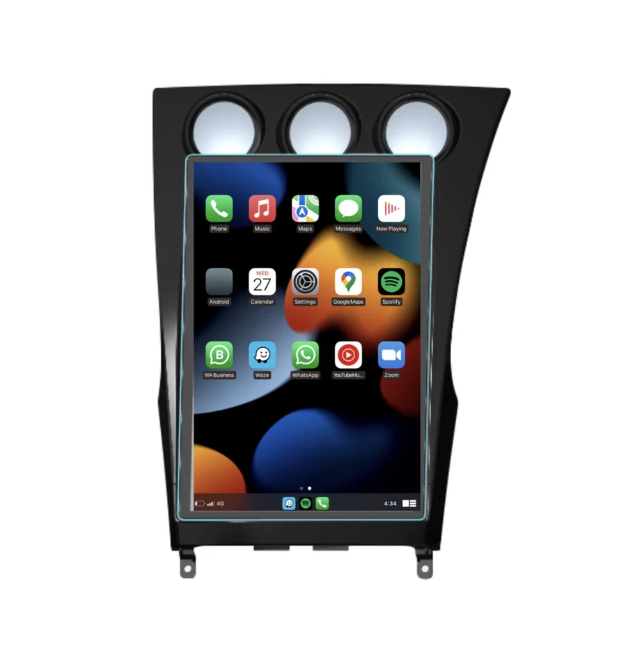 For Nissan 350Z 2002-2009 Wireless Apple CarPlay & Android Auto 14.5" Screen - Image 2 of 4