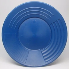 New 4 Stage 14" MARTIN Prospecting GOLD PAN Made In INMAN SC Blue