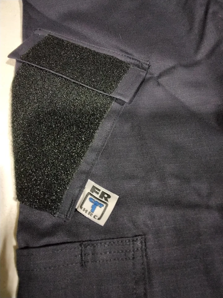 Camiseta de combate con cremallera 1/4 Tru-Spec Navy Camiseta táctica resistente al fuego Foto 3 de 4