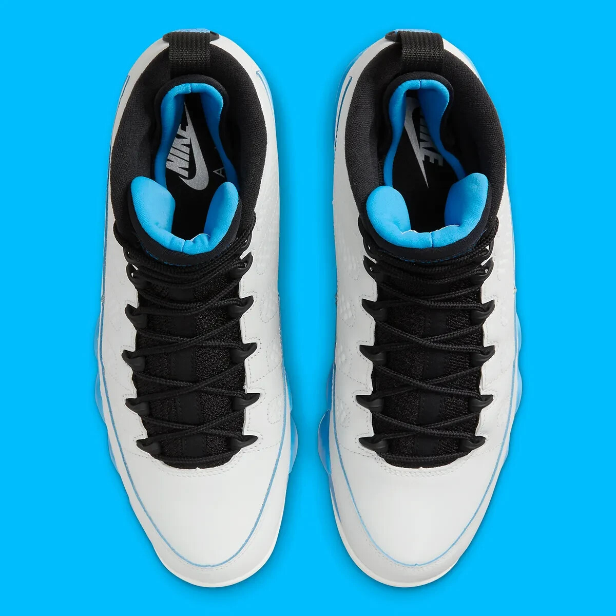 Size 9.5 - Air Jordan 9 Retro 2024 Powder Blue for sale online | eBay