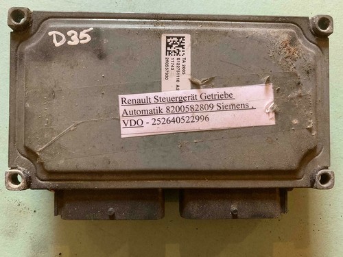 Original Renault Getriebesteuergerät 8200582809