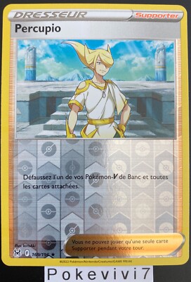 Percupio 169/196 Holo Reverse – Myboost X – Coffret 10 Cartes Pokémon Françaises – Épée Et Bouclier 11 Origine Perdue