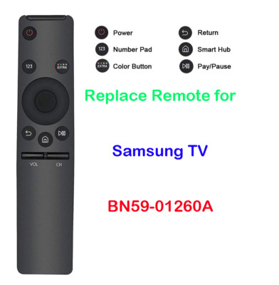 Replace Remote Control BN59-01260A for Samsung OLED UHD LCD Smart TV BN5901260A