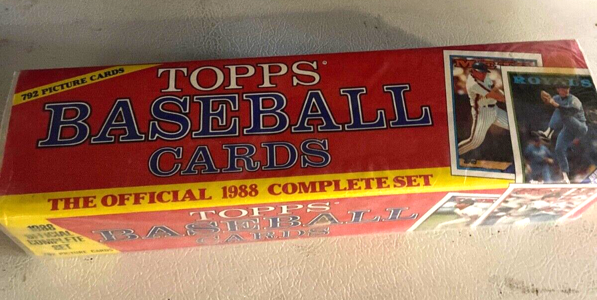 1988 Topps Baseball Complete Set Factory Sealed 792 Cards | eBay