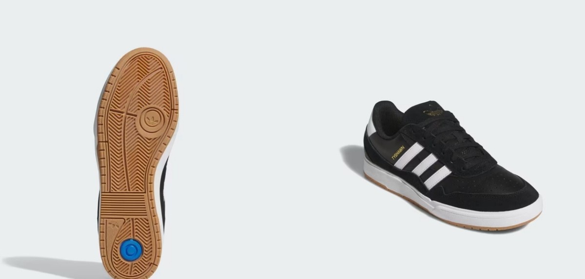 ★adidas★ Tytion II JI0846 Adidas Tyshawn II Low Leather 'Core Black' - JI0846