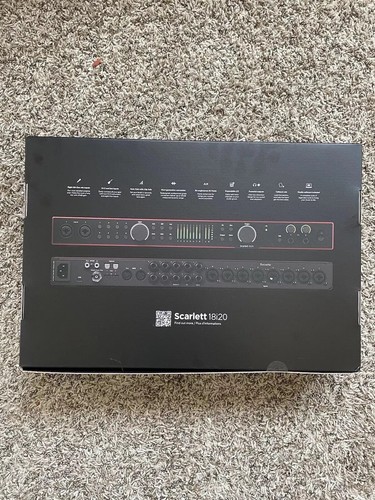 Focusrite SCARLETT 18I20 G4 4th Gen 24bit 192k Audio Interface New+Warranty Reco - Picture 12 of 15