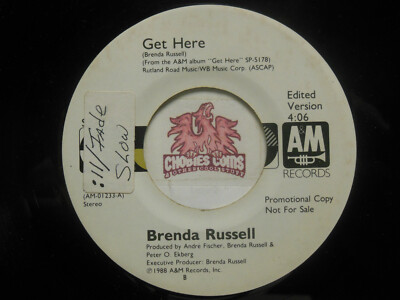 Brenda Russell - Get Here / Same, 45 RPM, NM (3I)